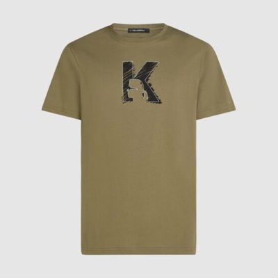 Karl Lagerfeld K TEXTURE PRINT T-SHIRT