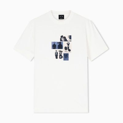 Armani Exchange graphic-print Logo T-shirt