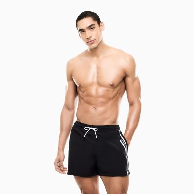 Emporio armani Logo Series Boxer swimsuit with logo tape