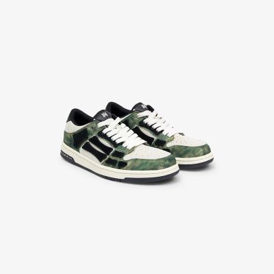 AMIRI Camo Skel Top Low Sneakers