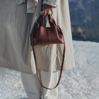 Polene New Mini Number Nine Granulated Black Cherry Edition