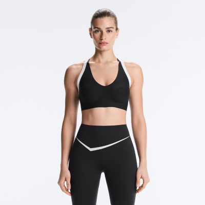 Oysho Perfect-adapt medium support contrast sports bra