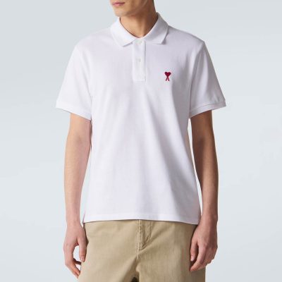 AMI Paris Friend of Heart polo shirt