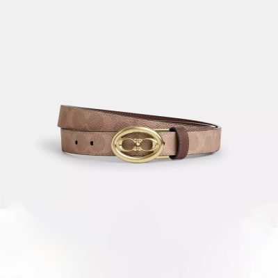 Coach Signature Buckle Cut-To-Size Belt, 25 Mm