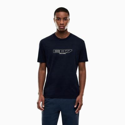 Emporio Armani Logo EA7 Series Cotton-Jersey T-shirt