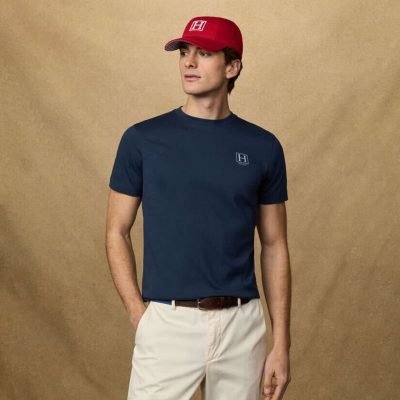 Hackett Classic Fit Short Sleeve Logo T-Shirt