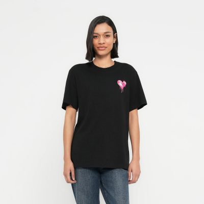 HUGO Heart-artwork T-shirt