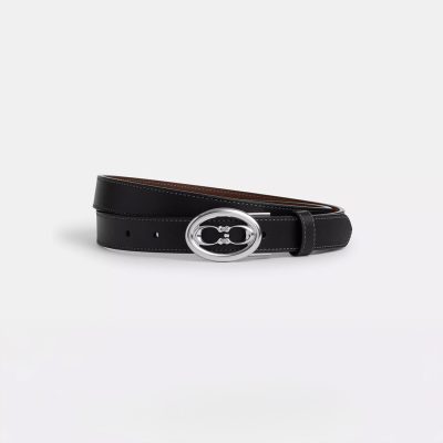 Coach Signature Buckle Cut-To-Size Belt, 25 Mm
