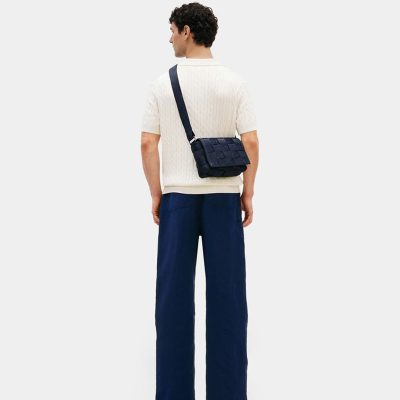 Tommy Hilfiger WOVEN WEBBING CROSSBODY REPORTER BAG