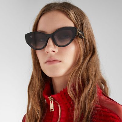 Fendi First Black acetate sunglasses
