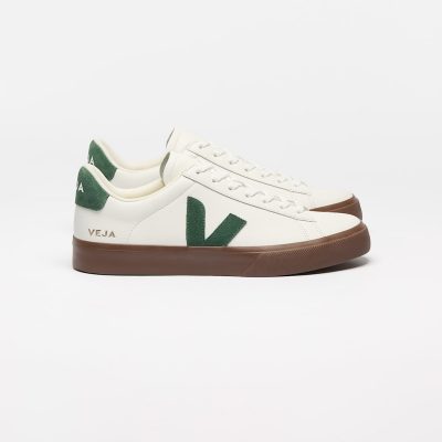 Veja CAMPO LEATHER WHITE CYPRUS BARK Sneakers