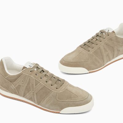 ARMANI EXCHANGE technical fabric sneakers