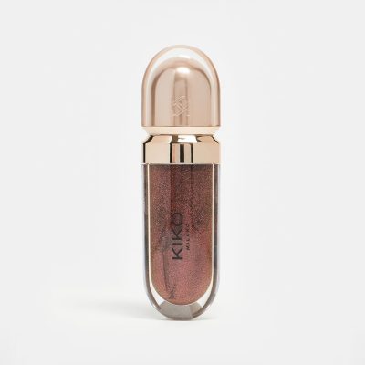 (Kiko milano 3d hydra lipgloss - Limited Edition  (44 Disruptive Brown