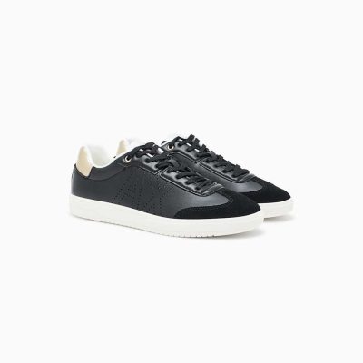 Armani Exchange Upper with smooth finishes and contrasting details Sneakers