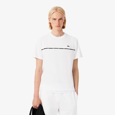 Lacoste Men's Logo Trim Cotton Jersey T-Shirt