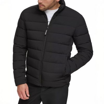 Calvin Klein Men's Quilted Infinite Stretch Water-Resistant Puffer Jacket