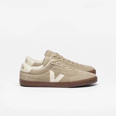 Veja PANENKA SUEDE TAUPE PIERRE BARK Sneakers
