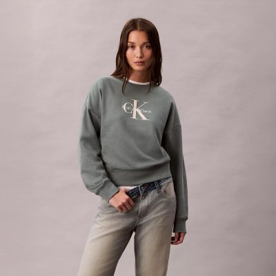 Calvin klein Monologo Fleece Relaxed Sweatshirt