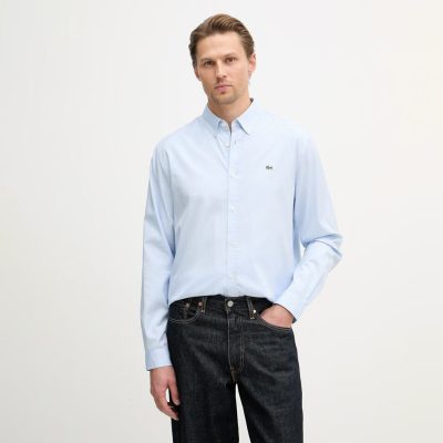 Lacoste Men's Slim Fit Stretch Poplin Shirt