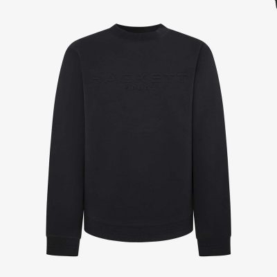 Hackett Embossed Cotton Blend Sweatshirt