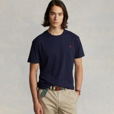 Ralph Lauren Classic Fit Jersey Crewneck T-Shirt
