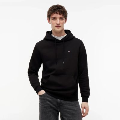 Tommy hilfiger Flag Embroidery Fleece Drawstring Hoody