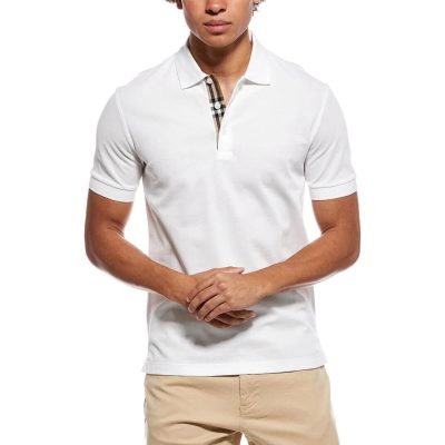 Burberry Hartford Polo Shirt White