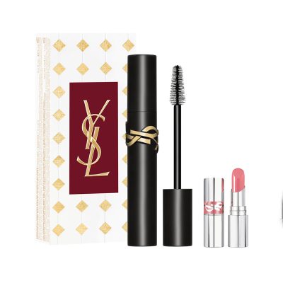 Saint Laurent Lash Clash Mascara + Mini LoveShine Lipstick Set 44
