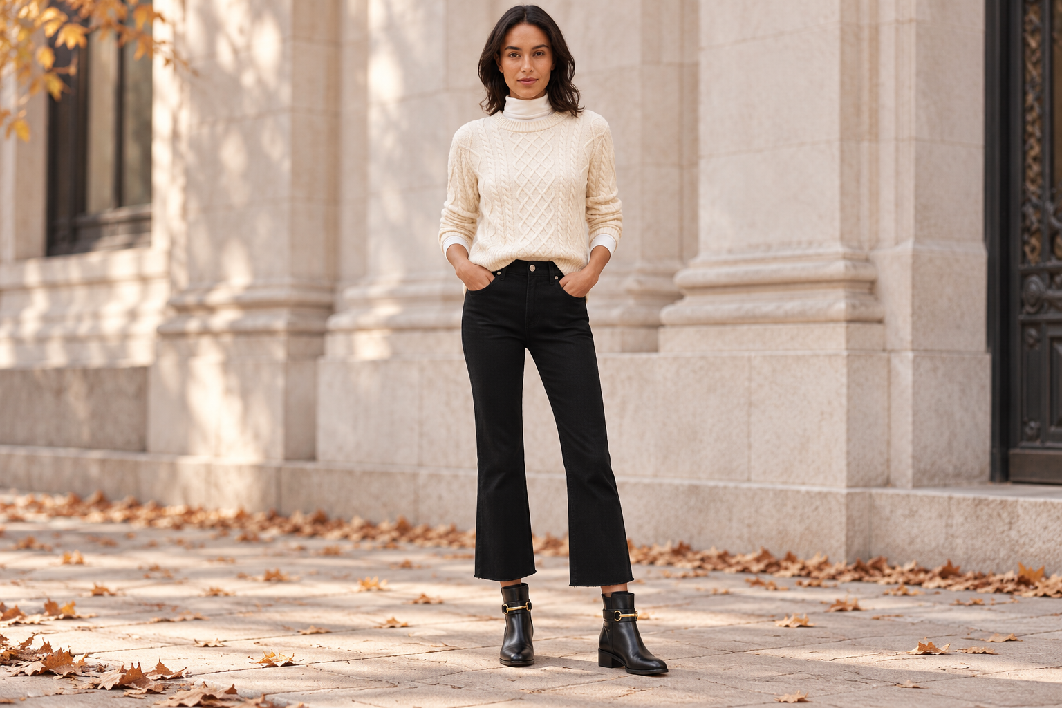 Autumn editorial styled with the linked catalogue products